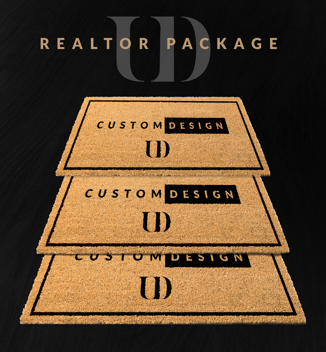 Realtor Package: 3 Custom Mats